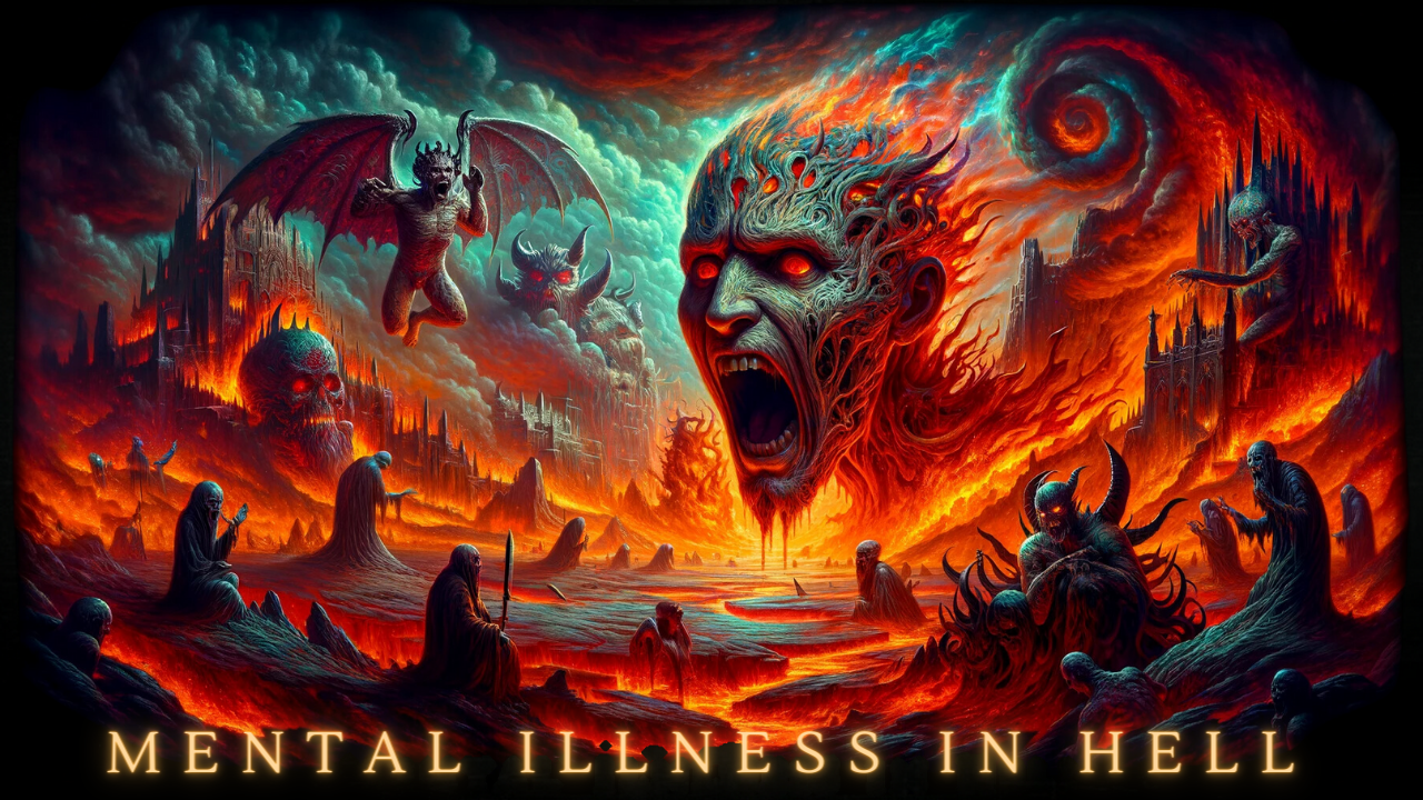 Mental illness in hell