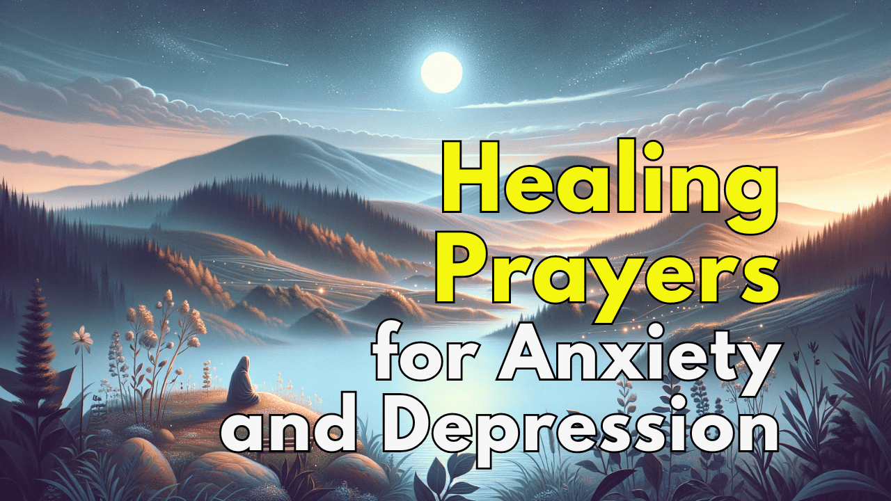 Healing prayers for anxiety and depression